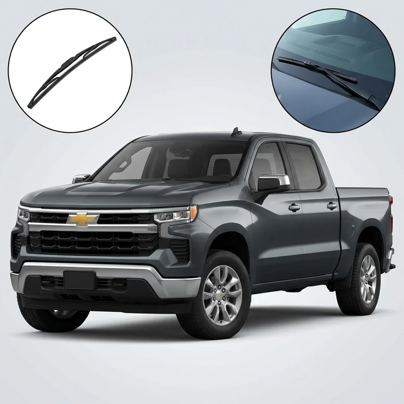 Driver Side Wiper Blade for Chevrolet Silverado 1500 (1999 - 2025) - 1